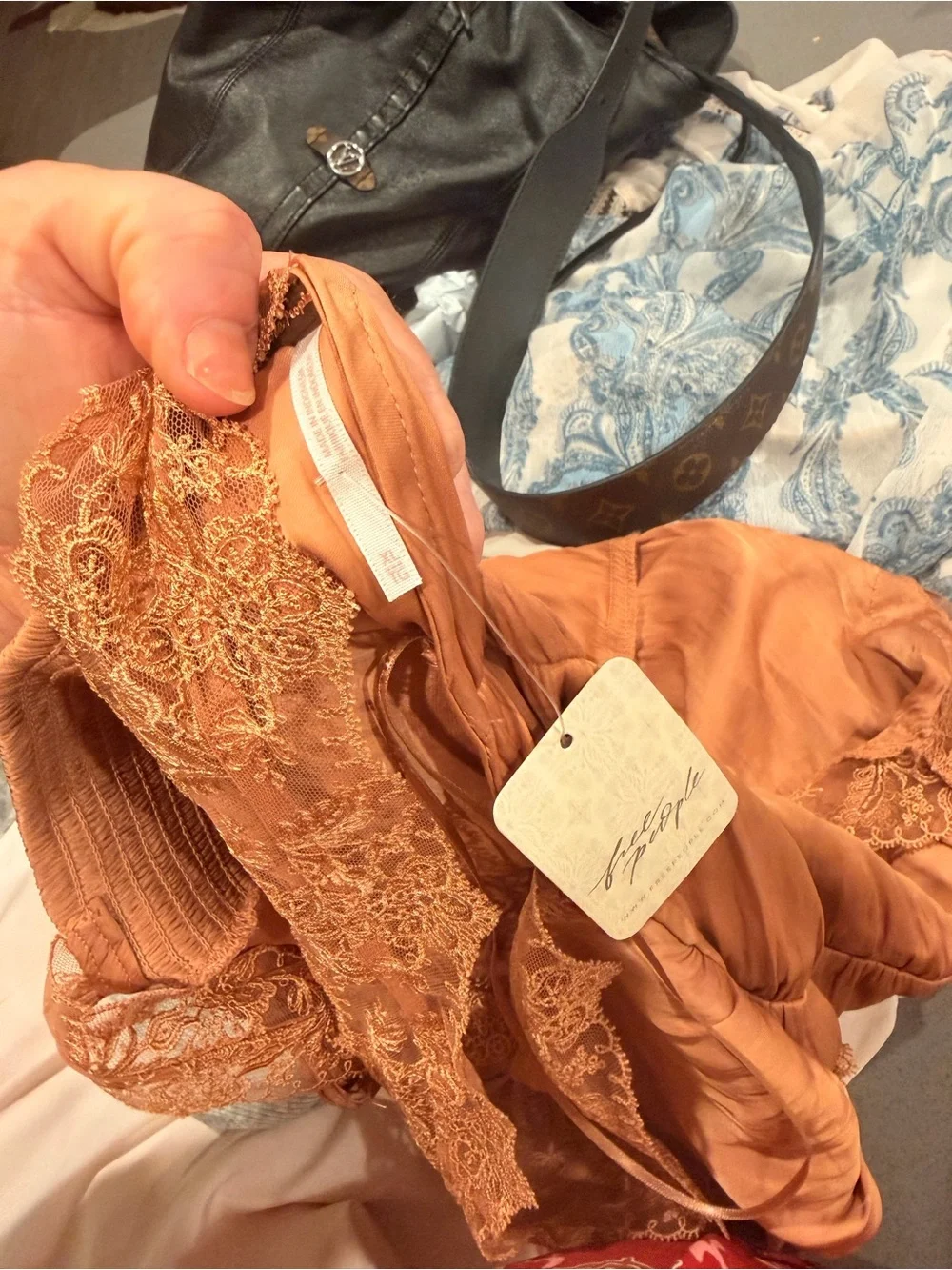 Free People Elena Lace Tank - Picture 7 of 7